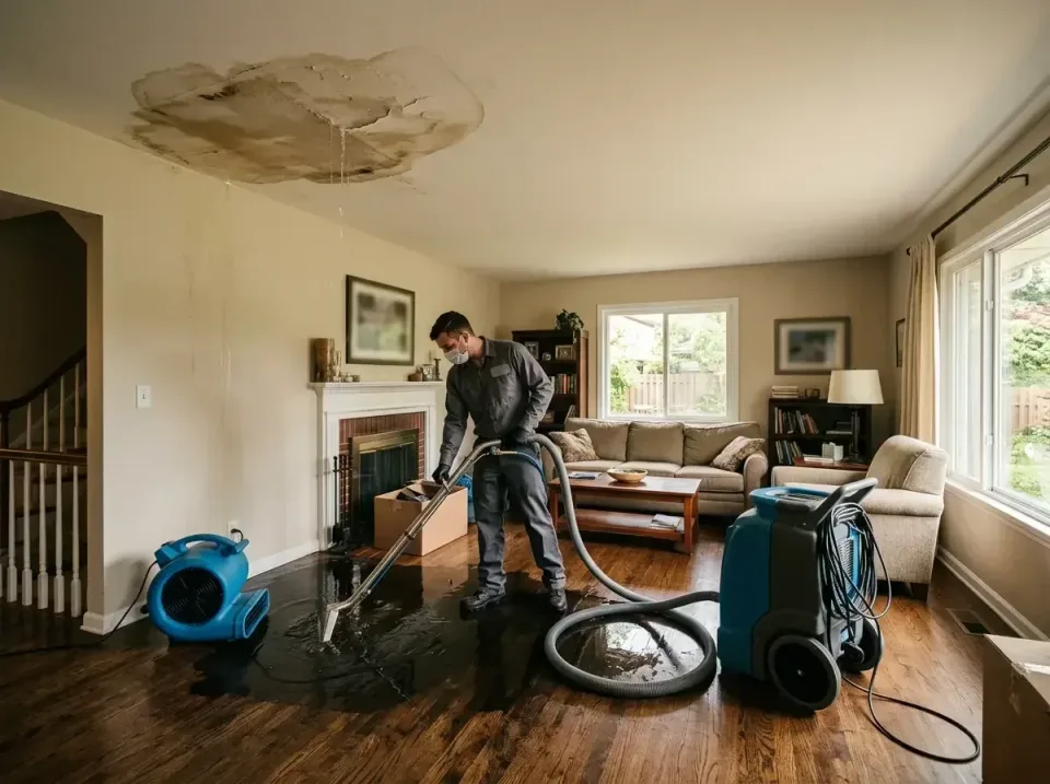 attic-pipe-burst-ceiling-drip-008 — frequently asked questions, Water Damage Restoration & Carpet Care in Newark, NY